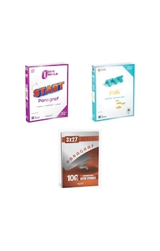 2027 2027 Tyt Üçdörtbeş Sıfırdan Başla Start Paragraf + Fizik Soru + Anla Kazan Paragraf Deneme 3'lü Set 2027 2027 Tyt Üçdörtbeş Sıfırdan Başla Start Paragraf + Fizik Soru + Anla Kazan Paragraf Deneme 3'lü Set