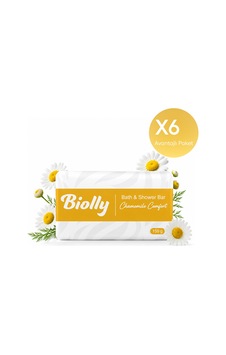 Biolly Chamomile Comfort Katı Sabun 150 Gr 48'li Paket Papatya Biolly Chamomile Comfort Katı Sabun 150 Gr 48'li Paket Papatya