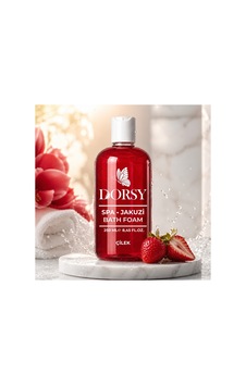 Çilek Jakuzi Ve Banyo Köpüğü 250 Ml Çilek Jakuzi Ve Banyo Köpüğü 250 Ml