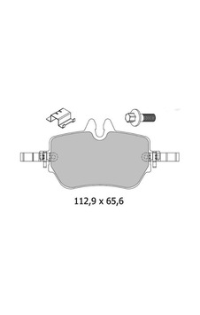 Disk Balata Mercedes Vito W447 - Arka Disk Balata Mercedes Vito W447 - Arka