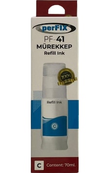Perfıx Canon Pf Gı-41c Mavi Şişeli Mürekkep 70ml Perfıx Canon Pf Gı-41c Mavi Şişeli Mürekkep 70ml