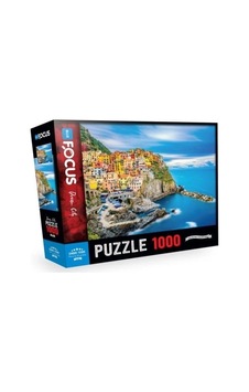 Cinque Terre Puzzle 1000 Parça Mavi Lale Cinque Terre Puzzle 1000 Parça Mavi Lale