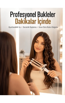 Ayarlanabilir Isı Ayarıyla Profesyonel Bukle Maşası Hızlı Ve Nazik Şekillendirme Aklby-bsva58 Ayarlanabilir Isı Ayarıyla Profesyonel Bukle Maşası Hızlı Ve Nazik Şekillendirme Aklby-bsva58