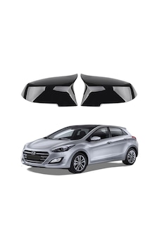 Hyundai İ30 (2012 - 2017) Batman Yarasa Ayna Kapağı (parlak Siyah)