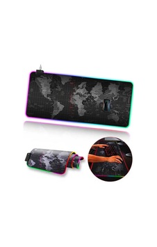 Ally Dünya Desenli Rgb Led Işıklı Oyuncu Mouse Pad 300 800 4mm- 5 Ally Dünya Desenli Rgb Led Işıklı Oyuncu Mouse Pad 300 800 4mm- 5