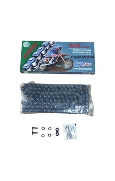 Cz Çekoslovak Motosiklet Zinciri O-ringli 520-120l Siyah Zincir Cz Çekoslovak Motosiklet Zinciri O-ringli 520-120l Siyah Zincir