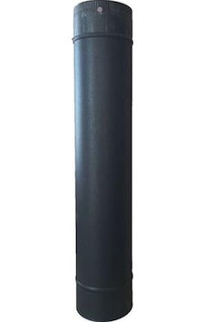 0,40 Mm Mat Siyah Soba Borusu 50 Cm