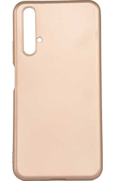 Huawei Honor 20 Kılıf Zore Premier Silikon Kapak Gold Huawei Honor 20 Kılıf Zore Premier Silikon Kapak Gold