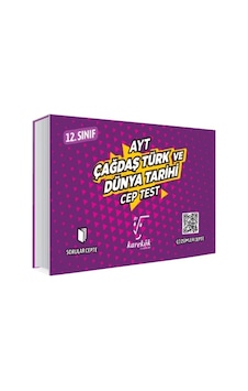 12.Sınıf AYT Çağdaş Türk ve Dünya Tarihi Cep Test- Karekök Eğitim Yayın 12.Sınıf AYT Çağdaş Türk ve Dünya Tarihi Cep Test- Karekök Eğitim Yayın