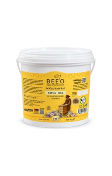 Beeo Yayla Ova Doğal Ham Süzme Çiçek Balı 4 Kg Beeo Yayla Ova Doğal Ham Süzme Çiçek Balı 4 Kg