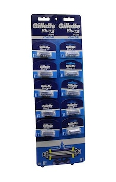 Gillette Blue3 Jilet Kartelalı 10 Parça Gillette Blue3 Jilet Kartelalı 10 Parça