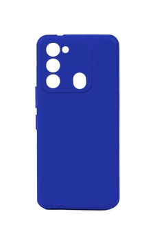 Zore Tecno Spark 8c Kılıf Ogaa Biye Silikon - Mavi Zore Tecno Spark 8c Kılıf Ogaa Biye Silikon - Mavi