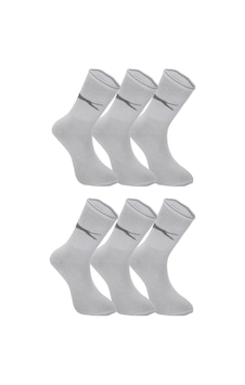 Slazenger Jago 6 Lı Set Erkek Beyaz Çorap Beyaz