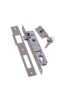 153 U 20 Silindirli Dar Kilit 20 Mm Nikel