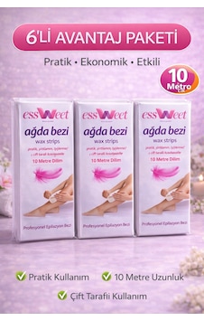 Hemengo Essweet Ağda Bezi 10 Metre Dilim Profesyonel Epilasyon Bezi Çift Taraflı Kullanım Yırtılmaz Dayanıklı A 01401198 Hemengo Essweet Ağda Bezi 10 Metre Dilim Profesyonel Epilasyon Bezi Çift Taraflı Kullanım Yırtılmaz Dayanıklı A 01401198