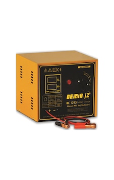 DEMİRİZ BC1215 12V 15 AMPER MANUEL TEK AKÜ ŞARJ REDRESÖRÜ DEMİRİZ BC1215 12V 15 AMPER MANUEL TEK AKÜ ŞARJ REDRESÖRÜ