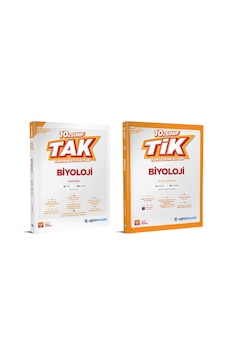 Eğitim Vadisi 2025 10. Sınıf Biyoloji Tak Tam Anlatım + Tik Tam İzleme Seti 2 Kitap