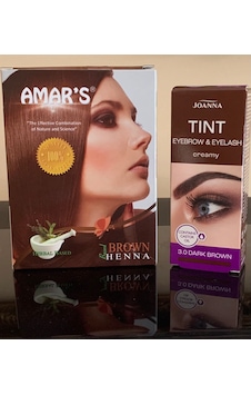 Amars Kına Saç Boyası + Joanna Kaş Kirpik Boyası