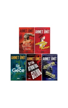 Ahmet Ümit 5 Kitap Set / Kayıp Tanrılar Ülkesi - Aşkımız Eski Bir Roman - Sis Ve Gece