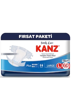 Kanz Hasta Bezi L Beden 60 Adet Kanz Hasta Bezi L Beden 60 Adet