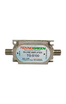 Teknogreen Tg-S100 Hat Kuvvetlendirici 20Db Teknogreen Tg-S100 Hat Kuvvetlendirici 20Db