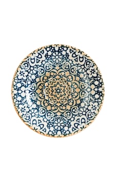 Alhambra Rita 16 Cm 6 Adet Çay Bardağı Tabağı Mavi