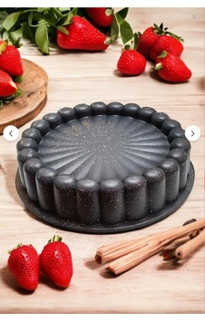 Tart Kek Kalıbı 26 Cm Siyah Tart Kek Kalıbı 26 Cm Siyah