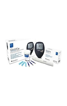 Gluco Dr Şeker Ölçüm Cihazı + 50 Strip Gluco Dr Şeker Ölçüm Cihazı + 50 Strip