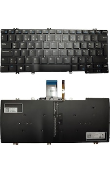Dell Latitude 7280 Notebook Klavye Tr Işıklı Dell Latitude 7280 Notebook Klavye Tr Işıklı