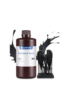 Anycubic Siyah Uv Standard Resin Reçine 1 Kg Sla Anycubic Siyah Uv Standard Resin Reçine 1 Kg Sla