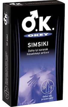 Okey Sımsıkı Prezervatif 10 Adet