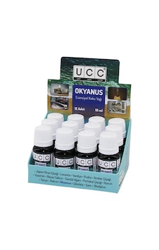 Ucc Esansiyel Koku Yağı 10ml Okyanus Buhardanlık Çamaşır Makine Ütü Vb. Kullanım - 12'li Paket Diğer Ucc Esansiyel Koku Yağı 10ml Okyanus Buhardanlık Çamaşır Makine Ütü Vb. Kullanım - 12'li Paket Diğer