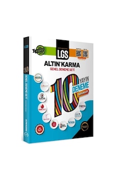 Altın Karma 8. Sınıf Lgs Altın Karma Genel 10 Deneme Seti Altın Karma Yayınları Altın Karma 8. Sınıf Lgs Altın Karma Genel 10 Deneme Seti Altın Karma Yayınları