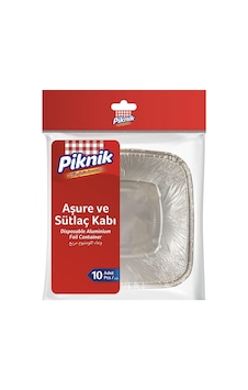 Piknik Aşure Sütlaç Kabı 10'lu Genel