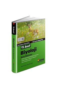 Aydın Yayınları 11. Sınıf Biyoloji Soru Bankası