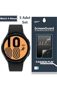 Gor Sm Galaxy Watch 4 44Mm Darbe Emici Ekran Koruyucu 5 Adet Set (522672277)-Şeffaf