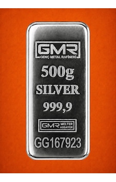 Gmr 500 Gram Külçe Gümüş