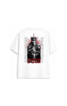 Yolo Street Oversize Beyaz Tişört Erkek Odin İskandinav Tanrı Baskılı %100 Pamuk Premium Streetwear Beyaz Yolo Street Oversize Beyaz Tişört Erkek Odin İskandinav Tanrı Baskılı %100 Pamuk Premium Streetwear Beyaz