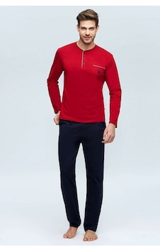 U.S. Polo Assn. Erkek Bordo Pijama Takımı 17384 Bordo U.S. Polo Assn. Erkek Bordo Pijama Takımı 17384 Bordo