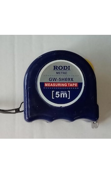 Rodi 5 Metre 20 Mm Plastik Çerçeveli Şerit Metre Her Eve Lazım