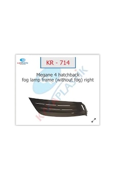 X Sis Far Çerçevesi Sissiz Sağ Hatcback Model Megane 4 Kaya Plastık 261504086r X Sis Far Çerçevesi Sissiz Sağ Hatcback Model Megane 4 Kaya Plastık 261504086r