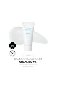 Mini Boy Bambu Özü Bitkisel Hyalüronik Asit Hipoalerjenik Yoğun Nemlendirici Luvum Bamboo Cream 20ml Mini Boy Bambu Özü Bitkisel Hyalüronik Asit Hipoalerjenik Yoğun Nemlendirici Luvum Bamboo Cream 20ml