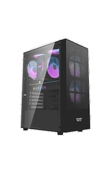 Aıgo A290 Usb3.0 3x12cm Fan Temperlı Cam Sıyah Atx Kasa Aıgo A290 Usb3.0 3x12cm Fan Temperlı Cam Sıyah Atx Kasa