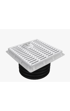 300 Mm Koruge Boru Uyumlu Çerçeve + Izgaralı Kapak 300 Mm Koruge Boru Uyumlu Çerçeve + Izgaralı Kapak