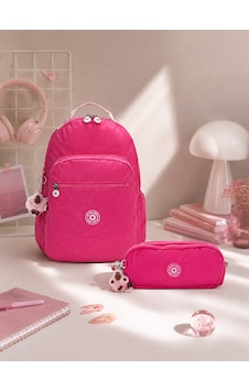 Kipling Kız Çocuk Okul Çantası 2'li Set Çanta Ve Kalemlik Kpsetkpkı427564 Pembe Kipling Kız Çocuk Okul Çantası 2'li Set Çanta Ve Kalemlik Kpsetkpkı427564 Pembe