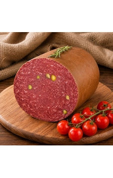 Suppa Double Smoke Dana Füme Salam Fıstıklı Biberli 250 G E Suppa Double Smoke Dana Füme Salam Fıstıklı Biberli 250 G E