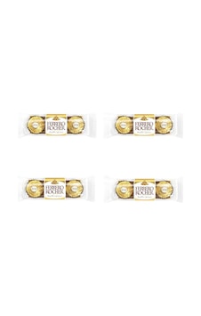 Ferrero Rocher T3 Fındıklı Çikolata 4 x 37.5 G Ferrero Rocher T3 Fındıklı Çikolata 4 x 37.5 G