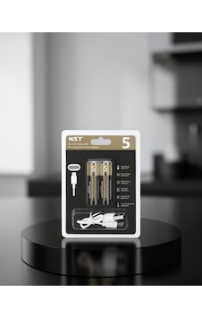 Tekrar Şarj Edilebilir Aa Pil Usb Type-c 1000+ Döngü Tekrar Şarj Edilebilir Aa Pil Usb Type-c 1000+ Döngü
