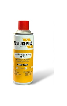 Restore Pluıs Anti-friction Spray Mos2 400 Ml Restore Pluıs Anti-friction Spray Mos2 400 Ml