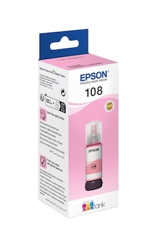 Epson T09c6 108 Light Magenta Açık Kırmızı Şişe Mürekkep T09c64 L